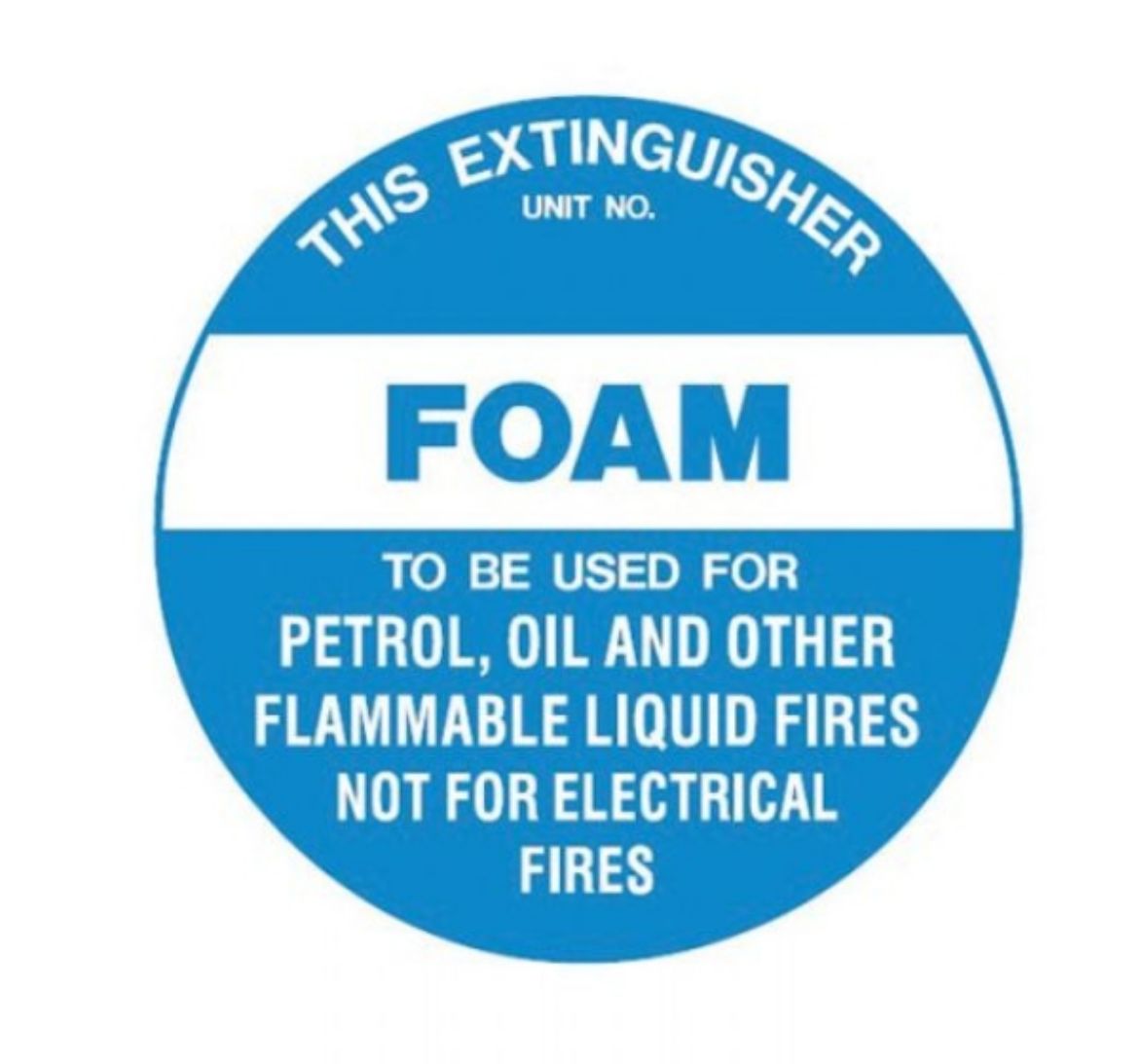 Picture of FIRE DISC FOAM 200MM DIAMETER POLYPROPYLENE