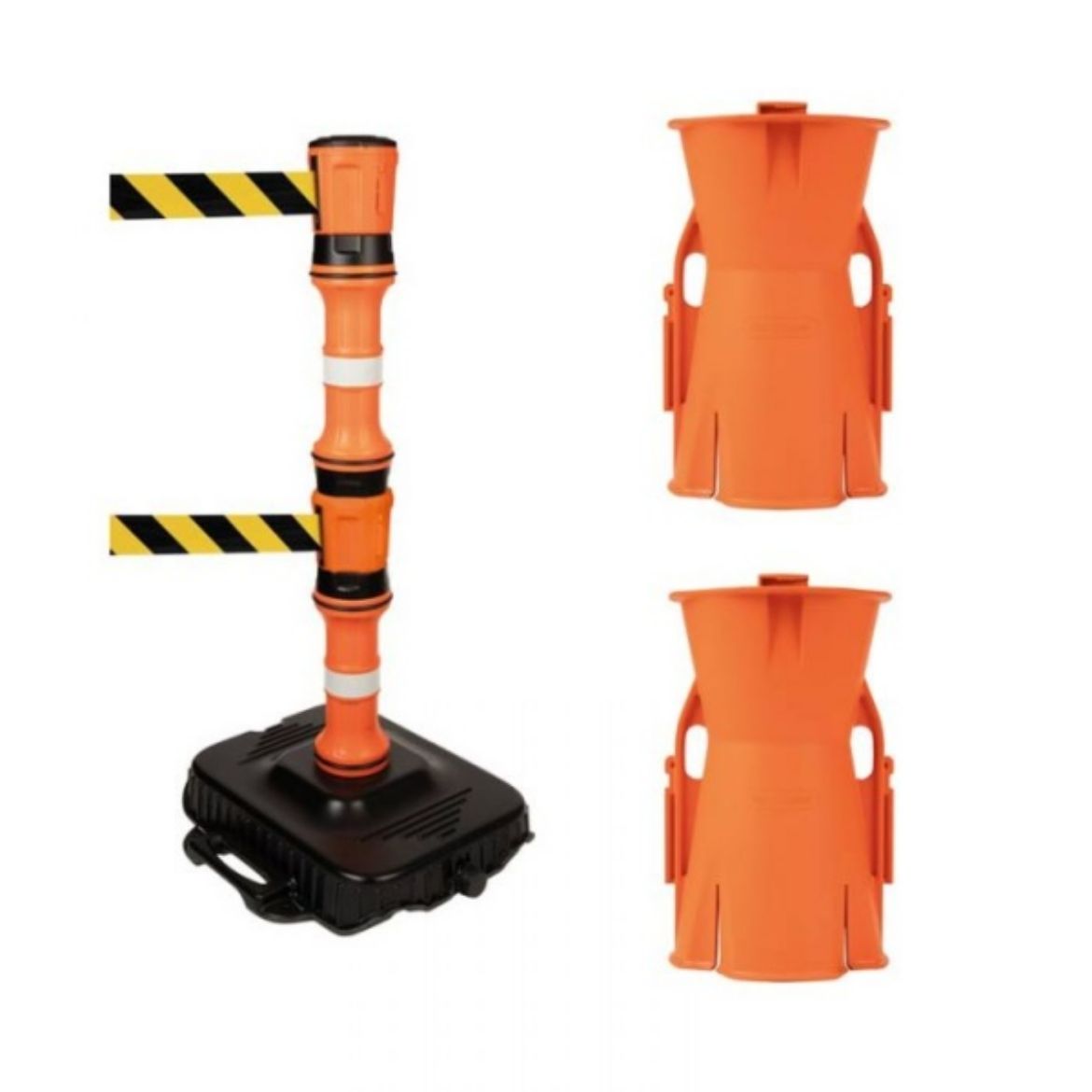 Picture of EASY EXTEND 2 HEAD BLACK/YELLOW + 1 POST + 2 ADT KIT