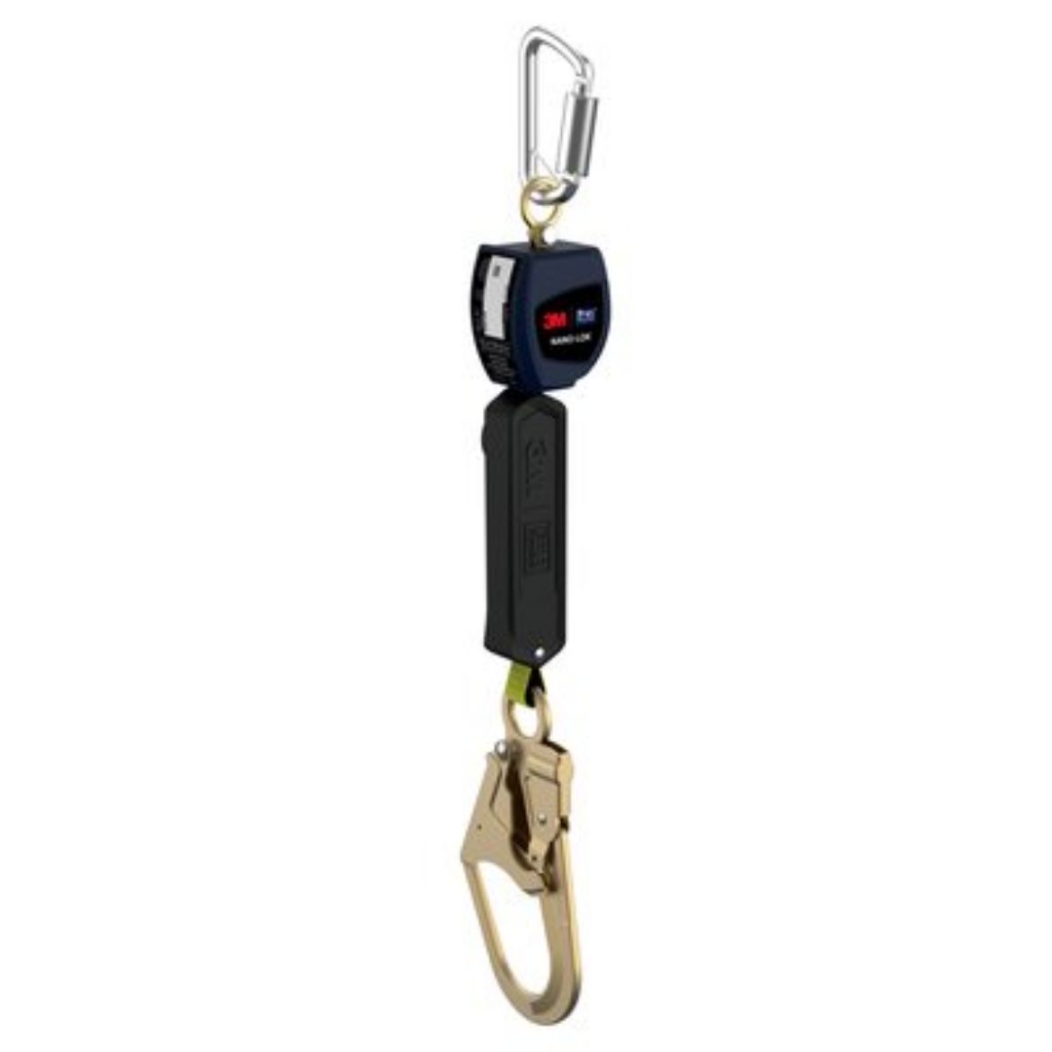 Picture of 3101342 NANO-LOK™ SINGLE LEG SRL WITH TRIPLE ACTION STEEL KARABINER & STEEL SCAFF HOOK