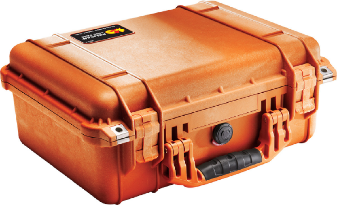 Picture of # 1450 PELICAN CASE NO FOAM - ORANGE