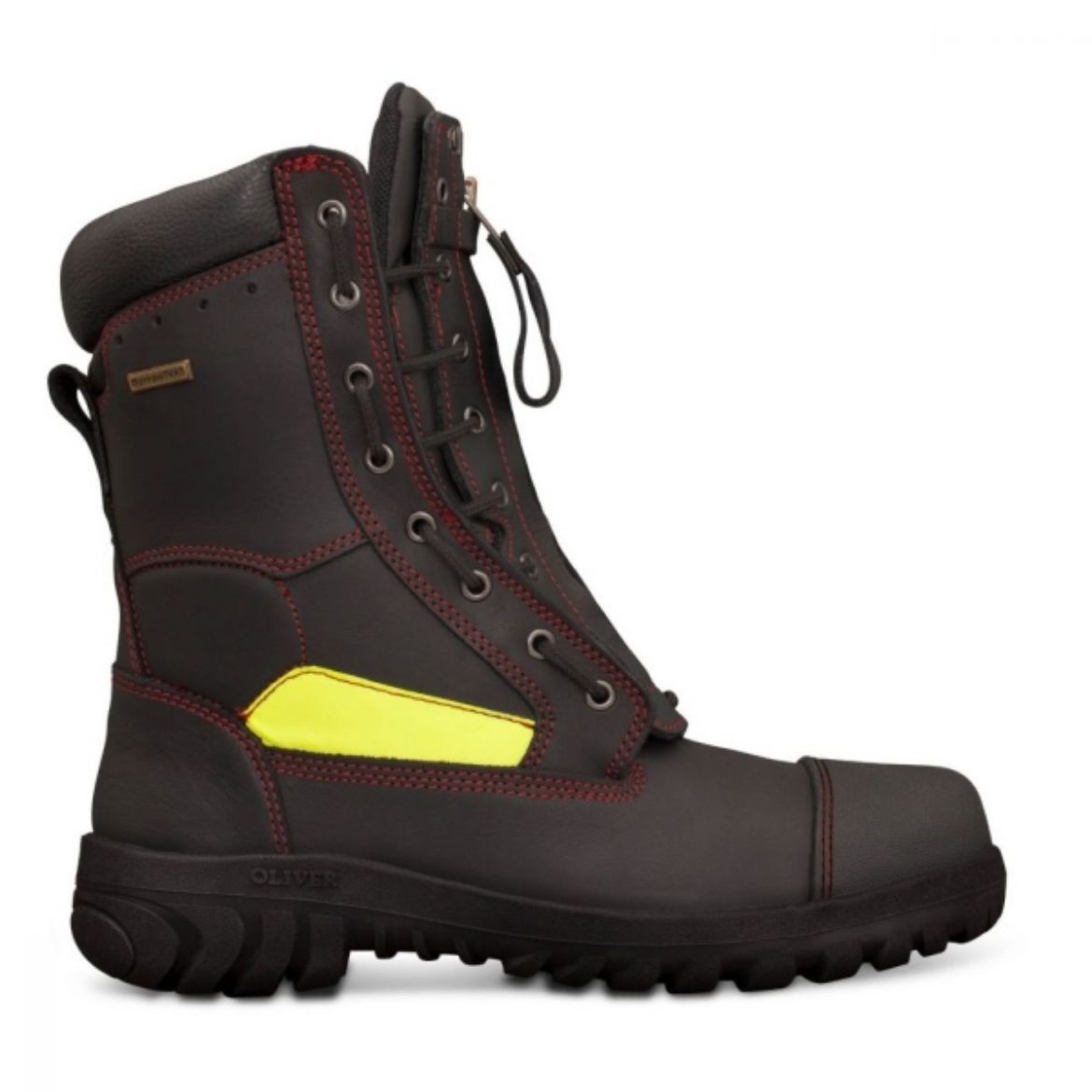 Picture of 230MM LACE UP STRUCTURAL FIRE FIGHTERS BOOT, COMPOSITE TOE CAP, LACE IN
ZIPPER ATTACHMENT.