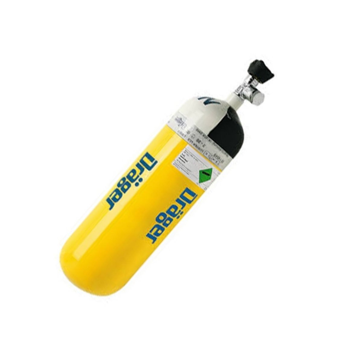 Picture of CYLINDER O2 STEEL 2 LITRE 200 BAR