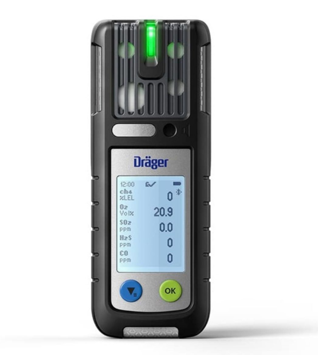 Picture of DRÄGER X-AM 5800 SET: CAT-EX, O2, CO/H2S, NH3 - INCL. RECHARGEABLE BATTERY
