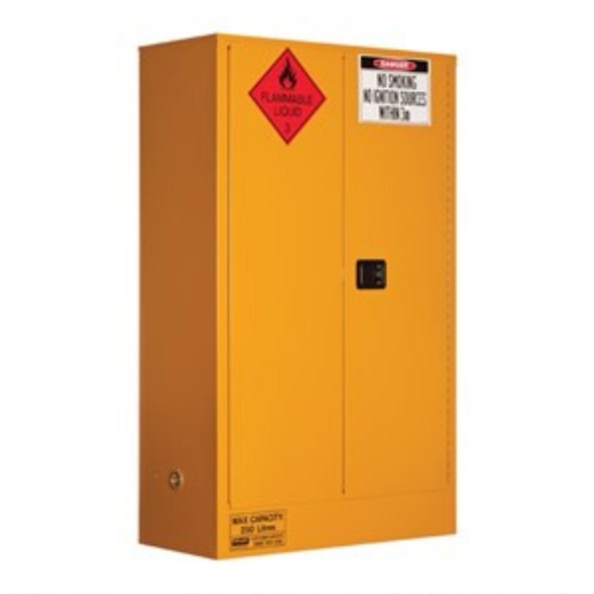 Picture of PRATT FLAMMABLE CABINET 250LTR 2 DOOR, 3 SHELF