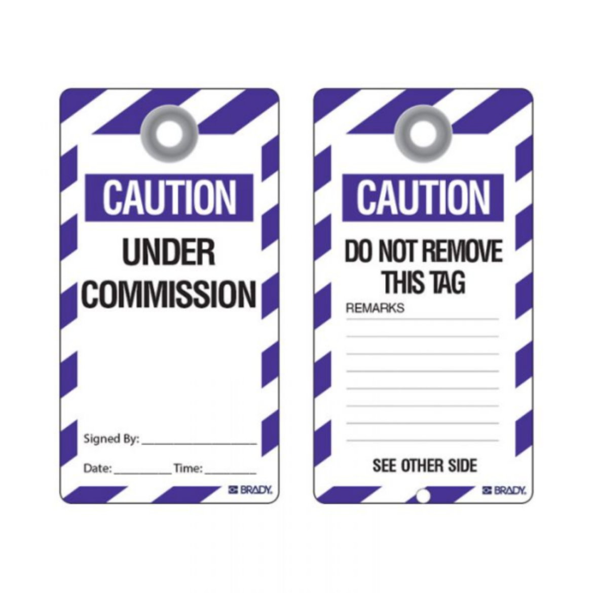 Picture of UNDER COMMISSION LOCKOUT TAG POLYART COMES WITH PEN