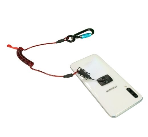 Picture of COIL E-TETHER WITH DUAL LOCKING CARABINER & E-CATCH