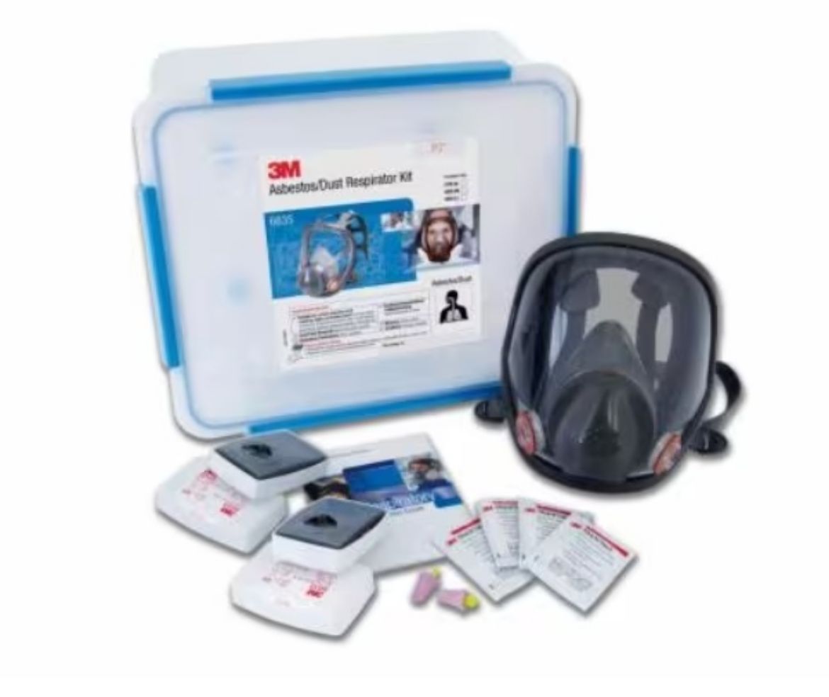 Picture of 6835M FULL FACE RESPIRATOR ASBESTOS/DUST KIT - P3 6835 MEDIUM
