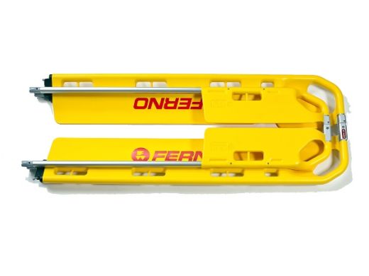 Picture of FERNO EXL SCOOP STRETCHER WITH 3 RESTRAINTS GREY