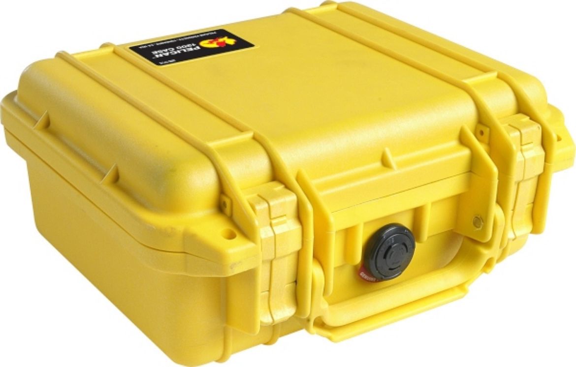 Picture of # 1200 PELICAN CASE NO FOAM - YELLOW