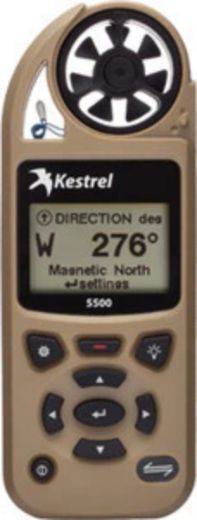 Picture of KESTREL 5500 WEATHER METER WITH LINK + VANE MOUNT (SPECIAL ORDER ONLY) - DESERT TAN