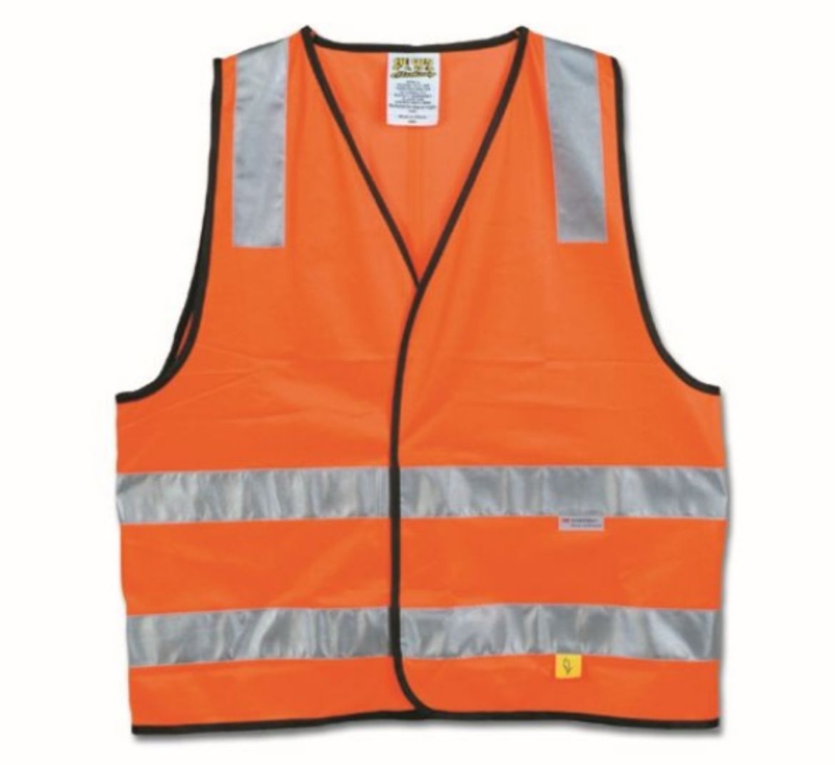 Picture of HI-VIS ORANGE SAFETY VEST - DAY/NIGHT USE - 4XL