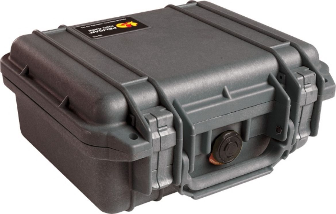 Picture of # 1200 PELICAN CASE NO FOAM - BLACK