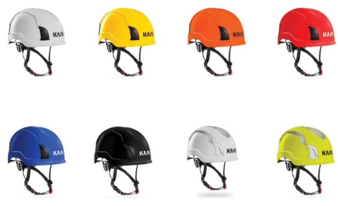 Picture of KASK ZENITH HI VIZ SAFETY HELMET - WHITE