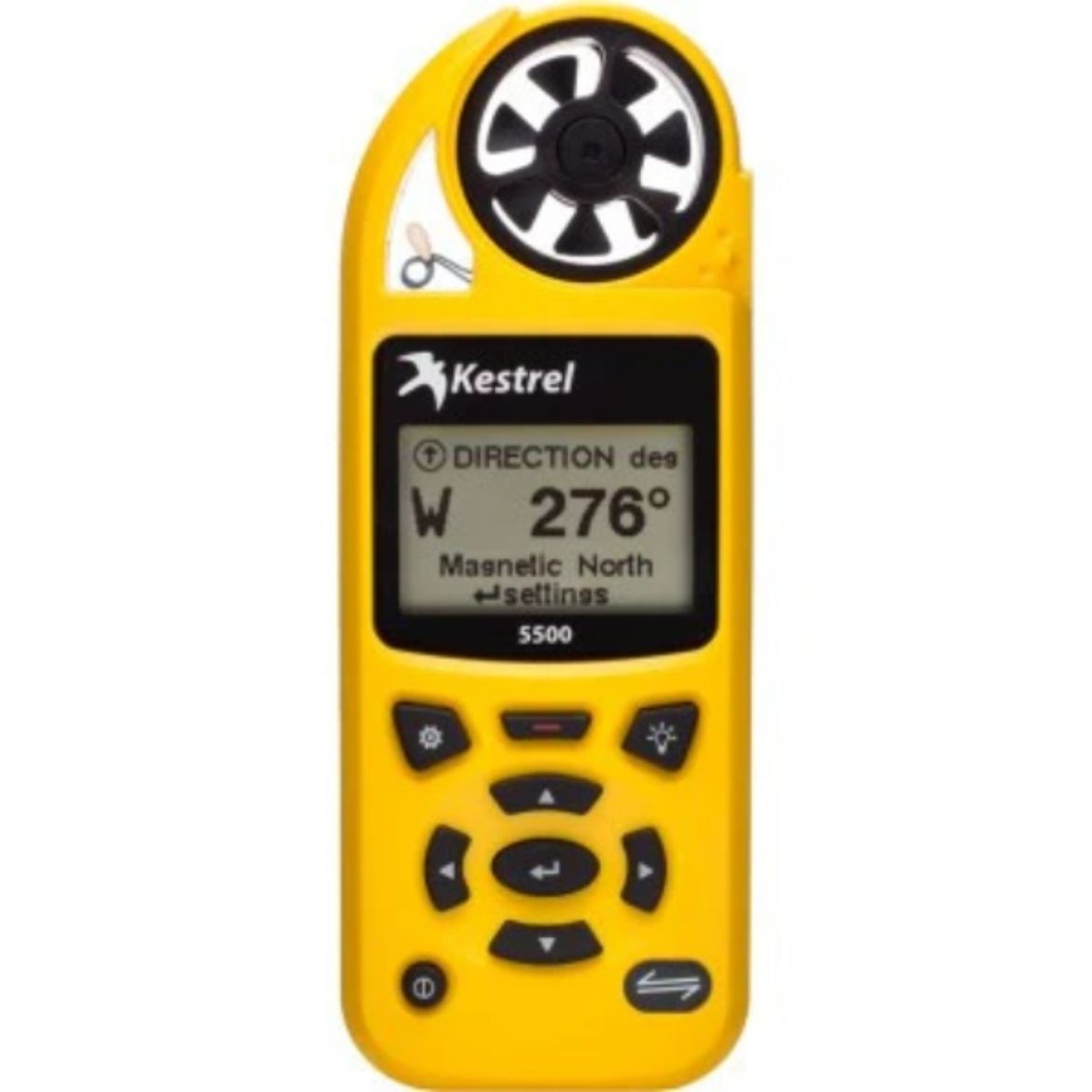 Picture of KESTREL 5500 WEATHER METER WITH LINK + VANE MOUNT - YELLOW