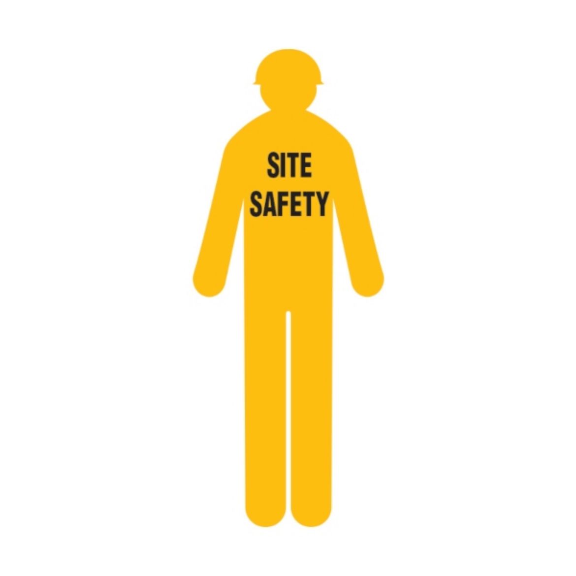 Picture of CORFLUTE WORKER SITE SAFETY 1550MM (H) X 600MM (W)