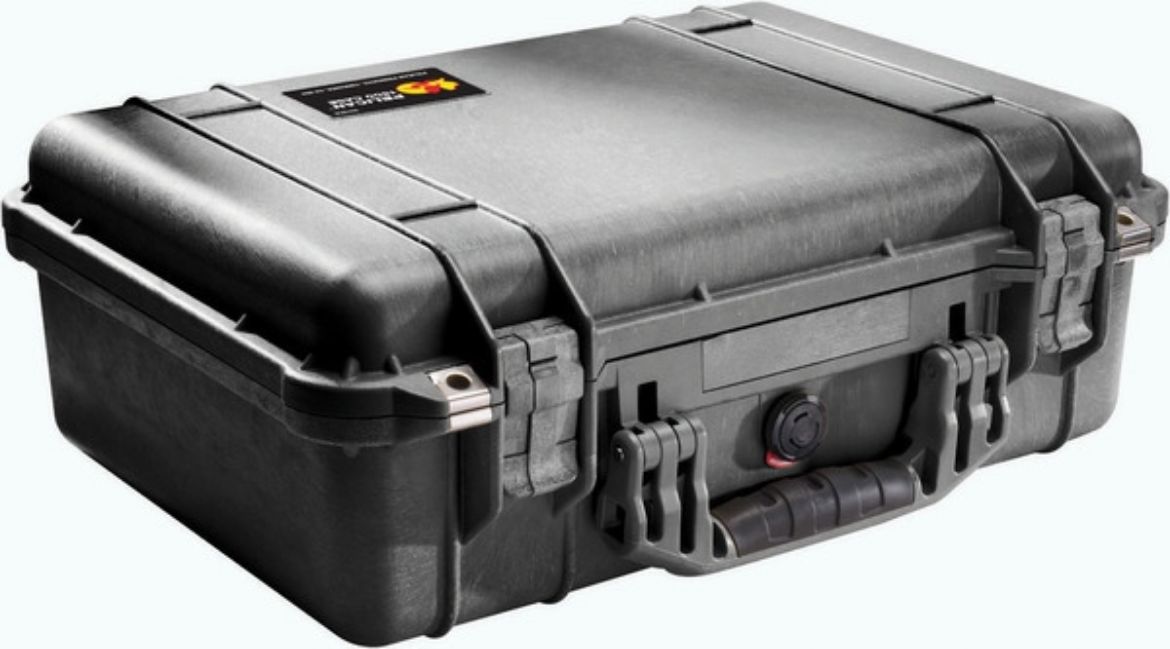 Picture of # 1500 PELICAN CASE NO FOAM - BLACK