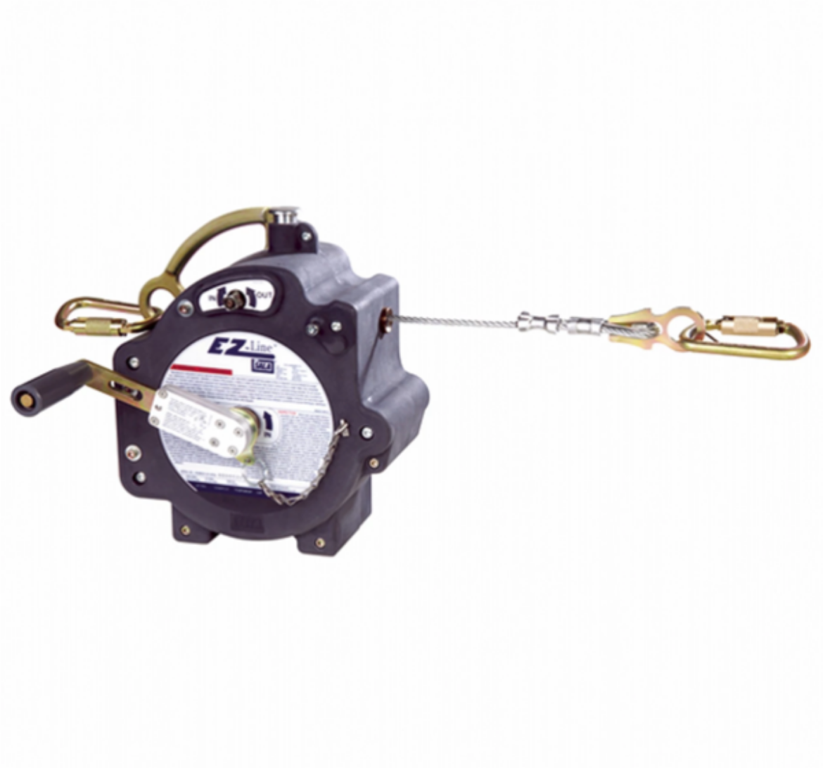 Picture of 7605061 DBI-SALA EZ-LINE™ RETRACTABLE WIRE CABLE SYSTEM  - 18M RETRACTABLE HORIZONAL LIFELINE SYSTEM