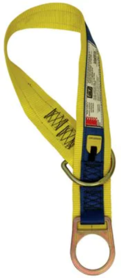 Picture of E849-015 DBI-SALA TIE-OFF ADAPTORS WITH INTERLOCKING RINGS 1.5M, 75MM WEB