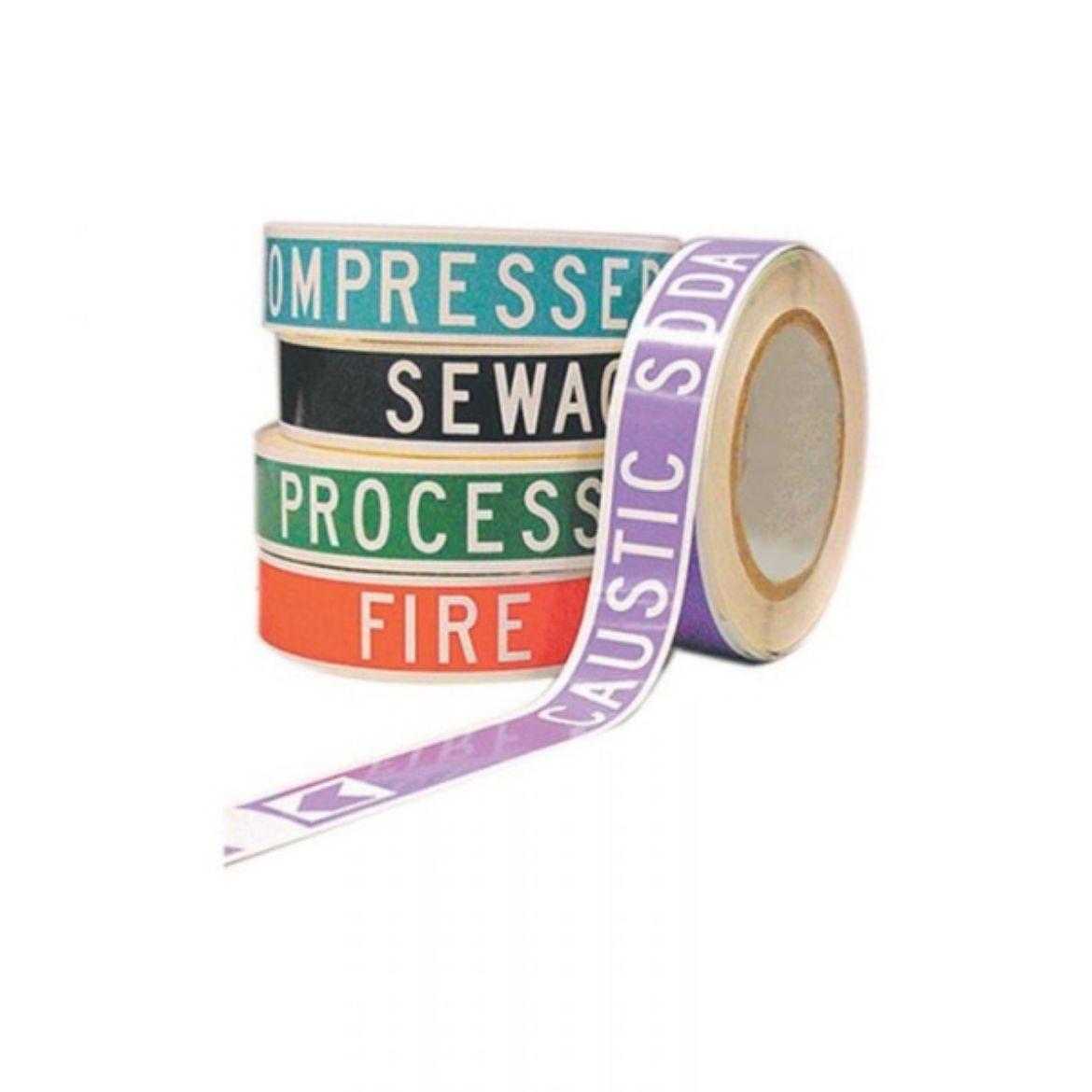Picture of ROLL FORM PIPE MARKER 40-70MM - COMPRESSED AIR