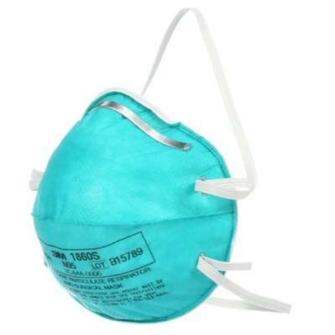 Picture of 1860S CUPPED PARTICULATE RESPIRATOR & SURGICAL MASK SMALL - FOR SALE TO HEALTHCARE PROFESSIONALS ONLY