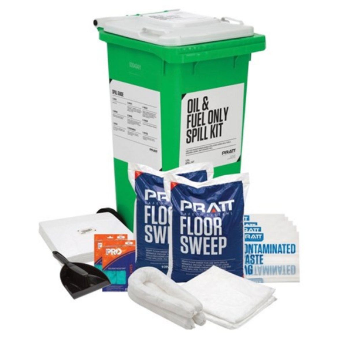 Picture of PRATT 120LTR  OIL & FUEL AUS SPILL KIT- WHITE LID