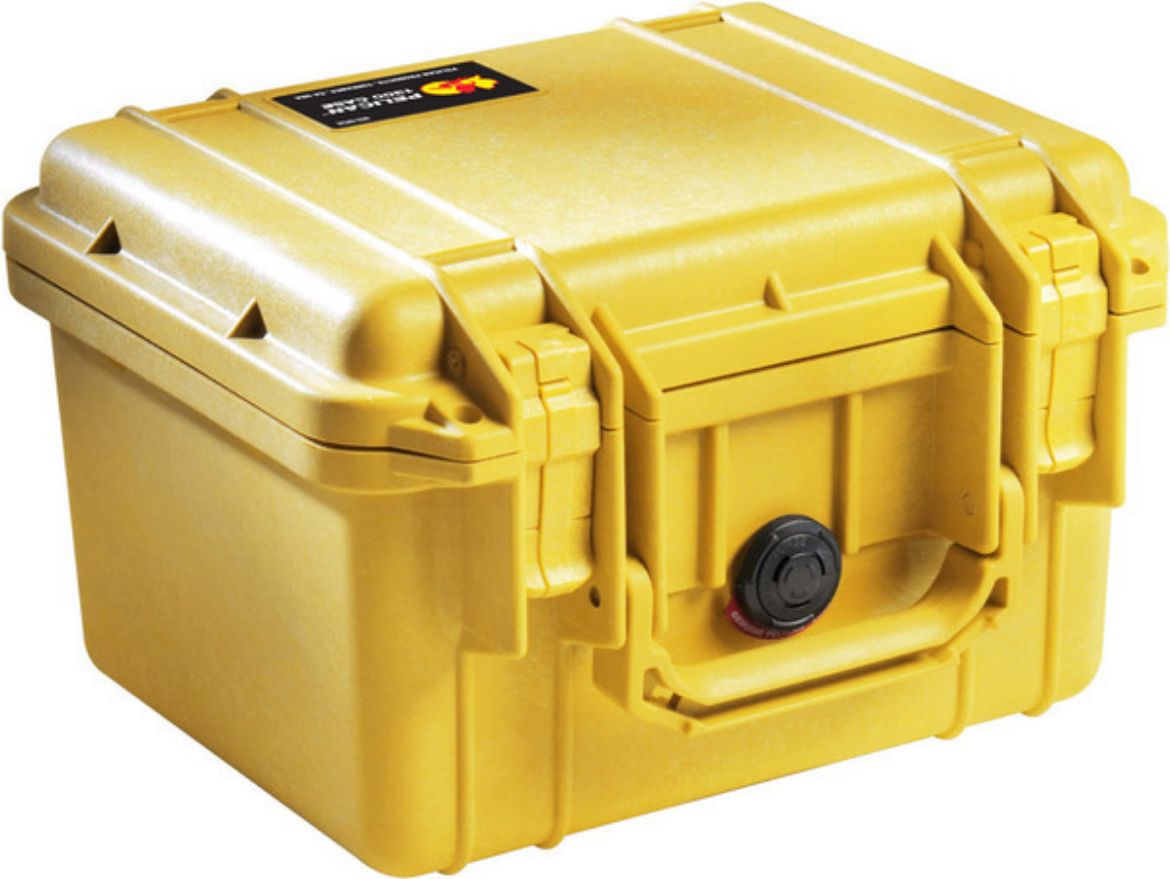 Picture of # 1300 PELICAN CASE NO FOAM - YELLOW