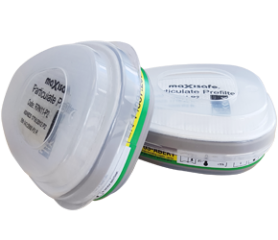 Picture of MAXIGUARD ABEK1 CHEMICAL CARTRIDGE WITH P2 PREFILTER COMBINATION