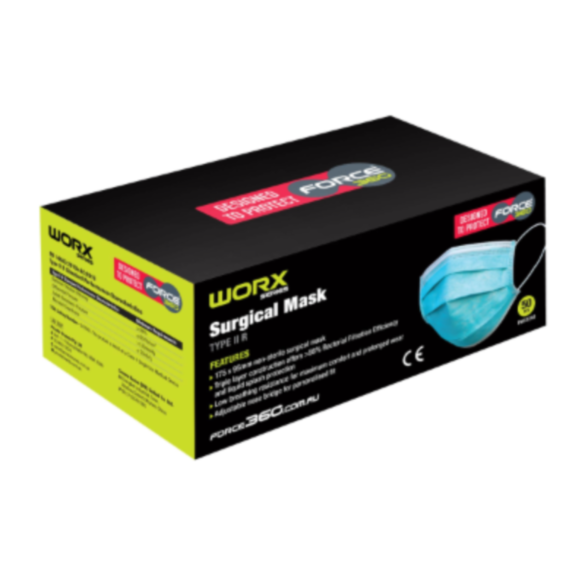 Picture of RWRX 240 - TYPE II R SURGICAL MASK. EXPIRES DEC 2024