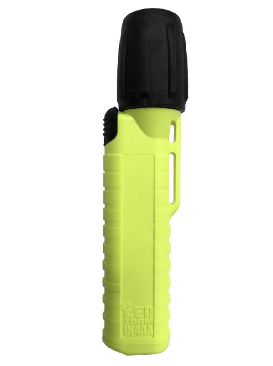 Picture of 514506 4AA LED TORCH SAFETY YELLOW - CLASS 1 DIV 2