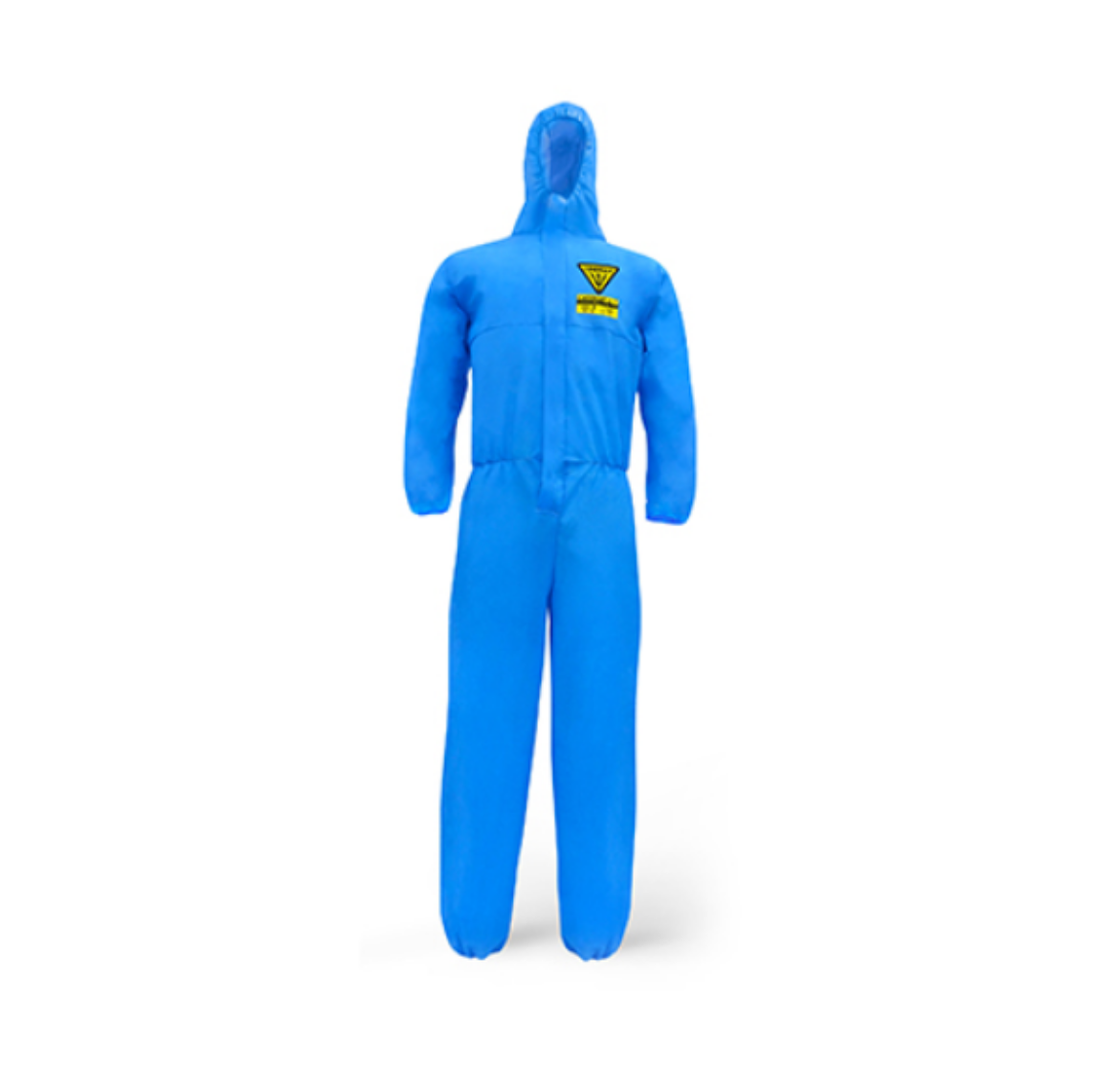 Picture of COVERALL TRIDENT® SMS TYPE 5 / TYPE 6 BLUE. AVAILABLE IN SIZES S - 4XL