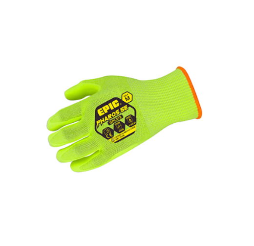 Picture of GLOVE EPIC® PHAROS CUT 5E HI VIS. AVAILABLE IN SIZES 7/8/9/10/11
