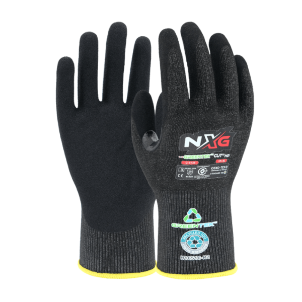 Picture of C-5135 - GLOVES, NXG GREENTEK CUT D HD.