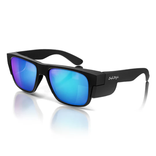 Picture of FUSIONS MATTE BLACK FRAME/MIRROR BLUE POLARISED