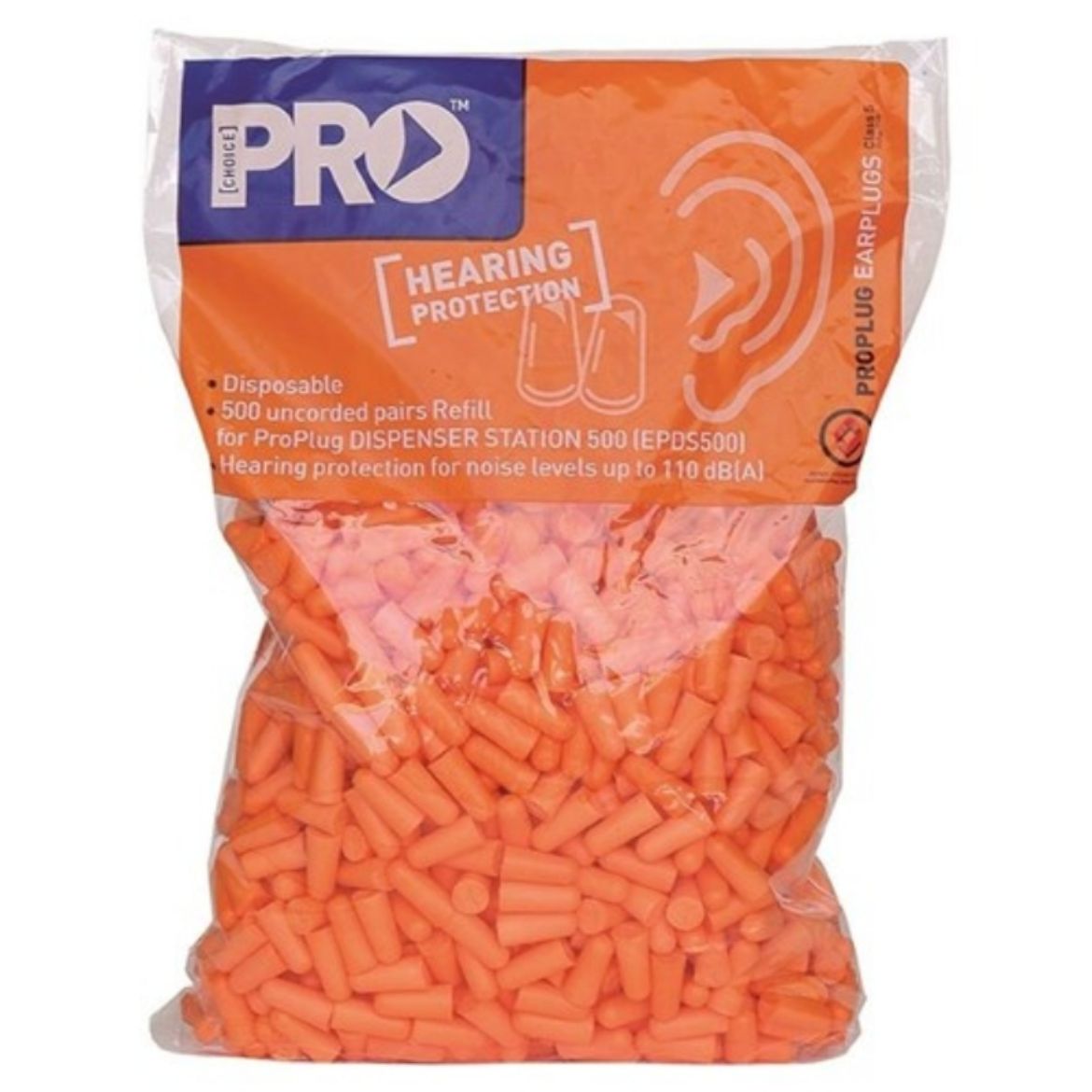 Picture of PRO-BULLET PU EARPLUGS DISPENSER REFILL - CLASS 5, 27DB (A)