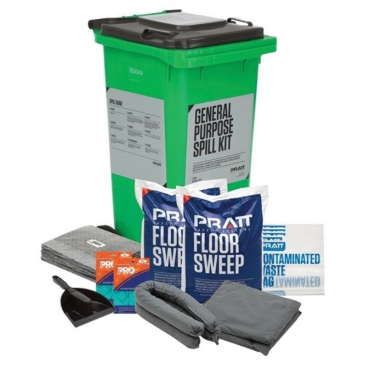 Picture of PRATT 120LTR GENERAL PURPOSE AUS SPILL KIT- GREY LID