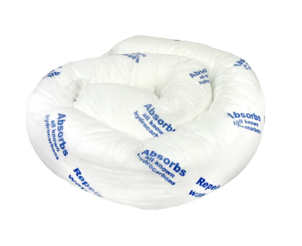 Picture of SPILMAX ABSORBENT MINI BOOM - OIL & FUEL - 2.4M X 75MMDIA