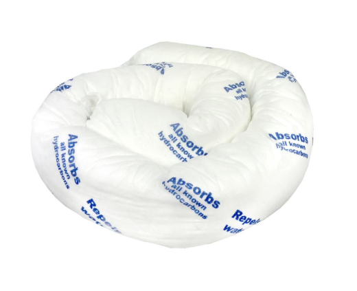 Picture of SPILMAX ABSORBENT MINI BOOM - OIL & FUEL - 2.4M X 75MMDIA