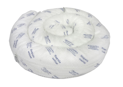 Picture of SPILMAX ABSORBENT LARGE BOOM WITH CLIP -  OIL & FUEL (3M X 125MMDIA)