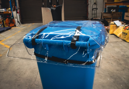 Picture of SPILL KIT COVER - CLEAR 