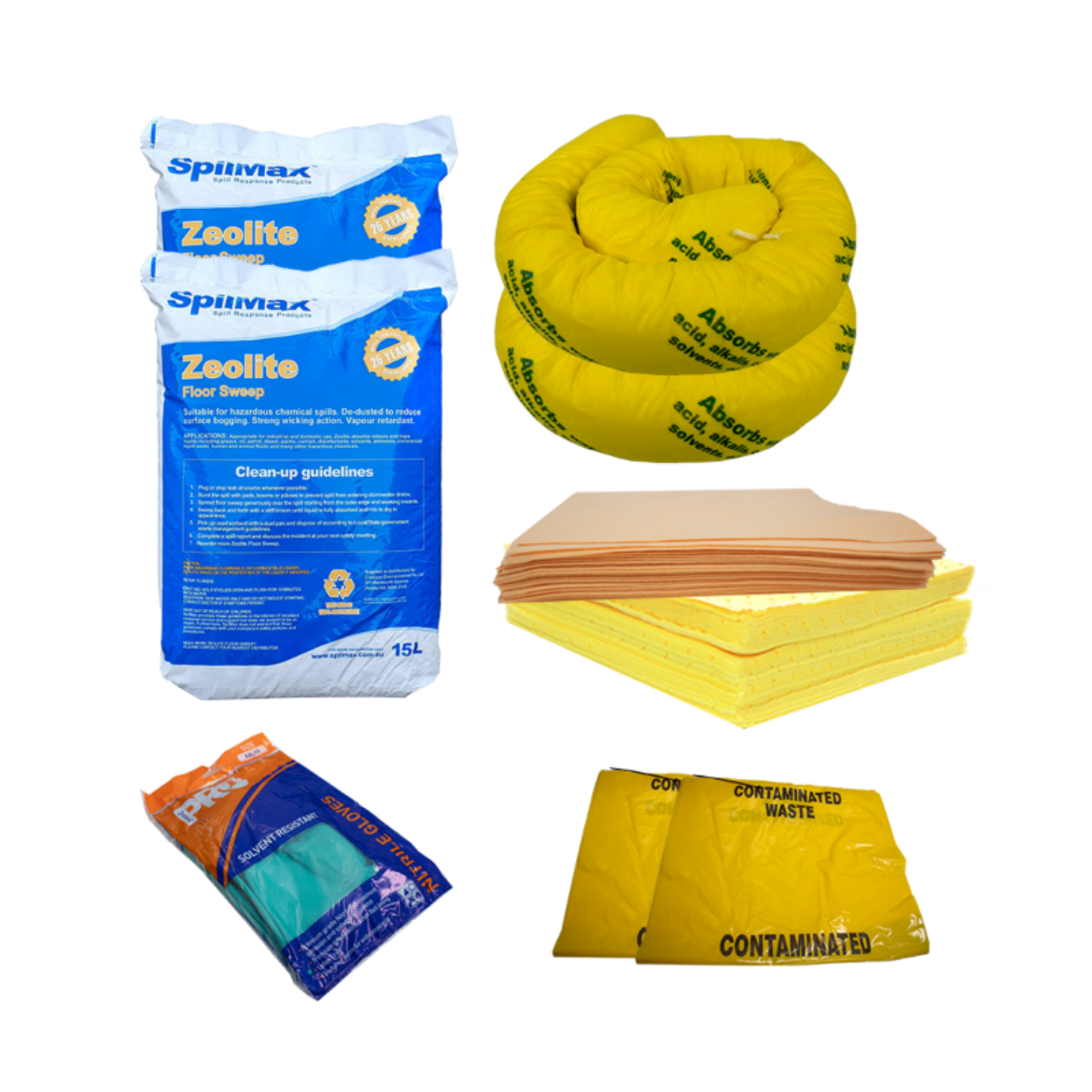 Picture of REFILL FOR SPILMAX 140L WORKPLACE SPILL KIT - CHEMICAL WITH 15L ZEOLITE
