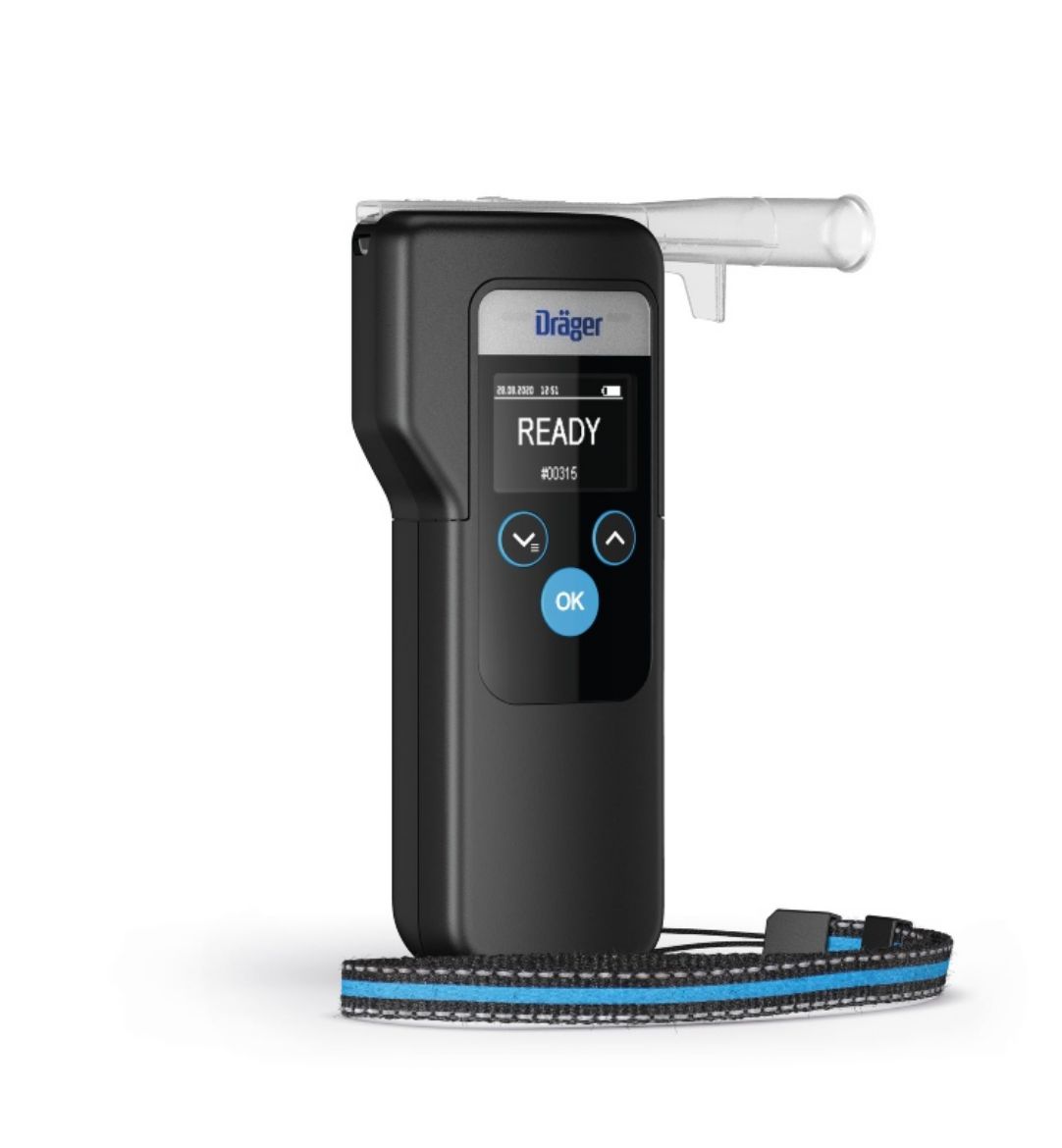 Picture of ALCOTEST 6000 WITH BLACK PLASTIC TRANSPORT CASE