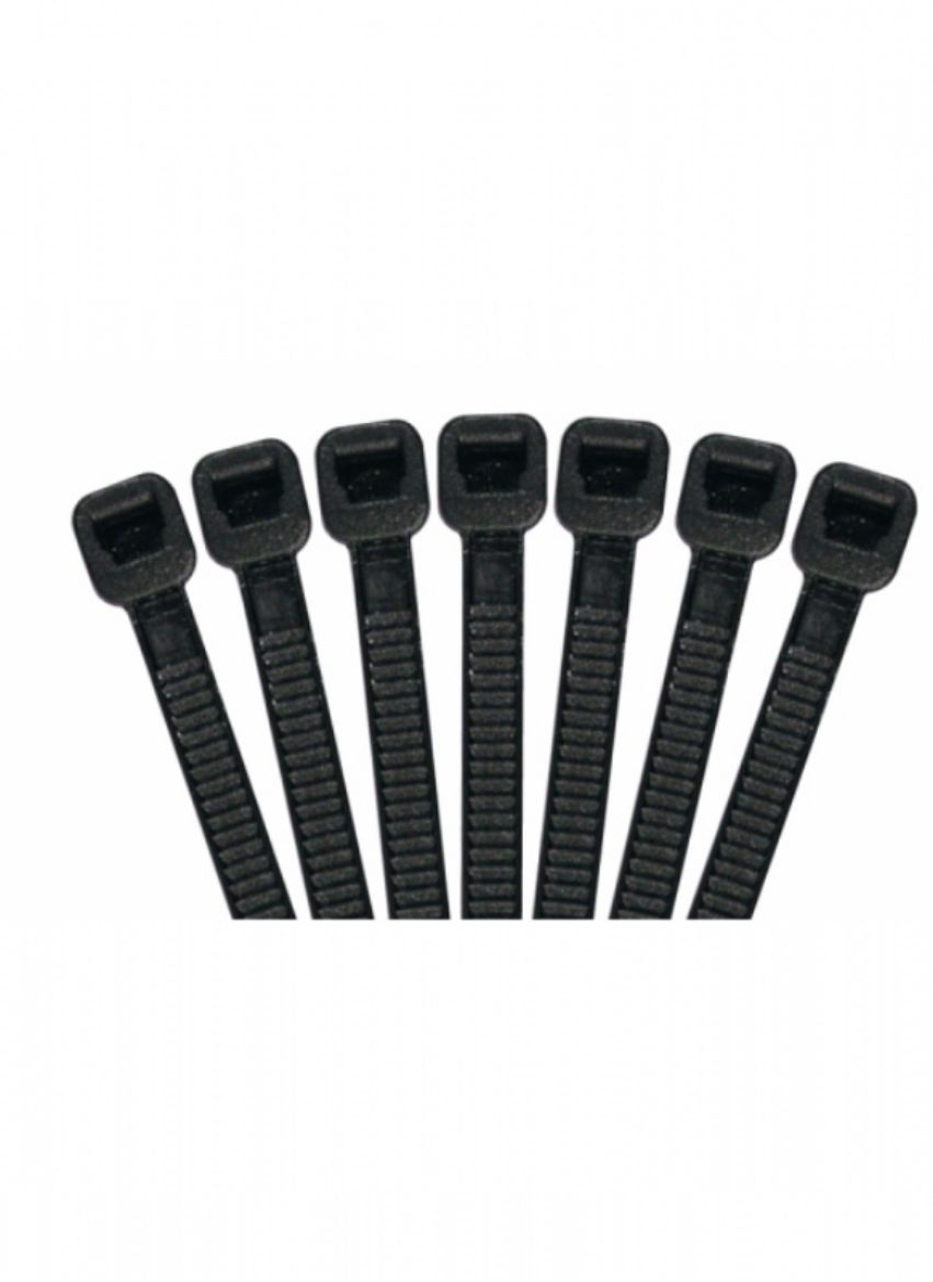 Picture of STANDARD DUTY NYLON TIES, BLACK, 203MM X 4.6MM