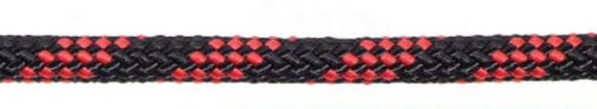 Picture of 11MM ARRESTA STATIC 200M BLACK/ORANGE FLECK