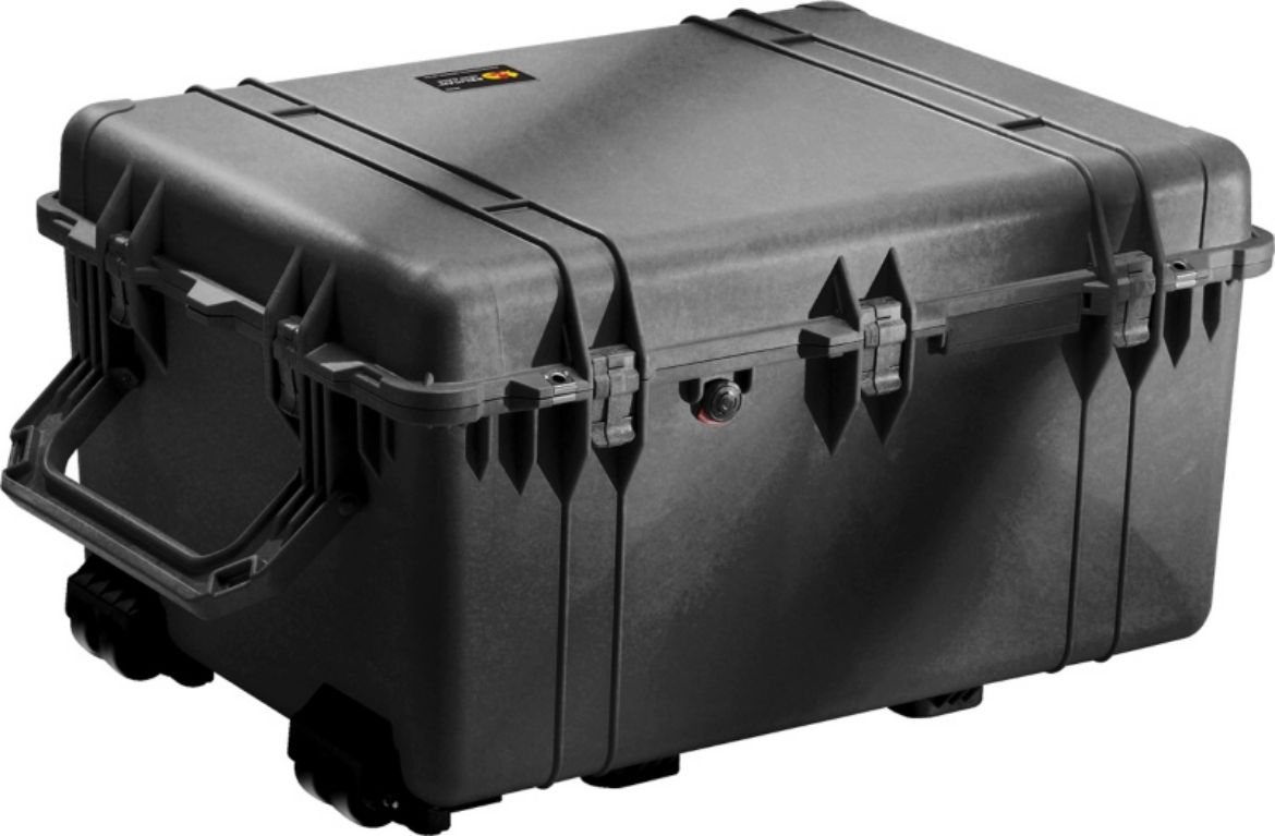 Picture of # 1630 PELICANT TRANSPORT CASE NO FOAM - BLACK