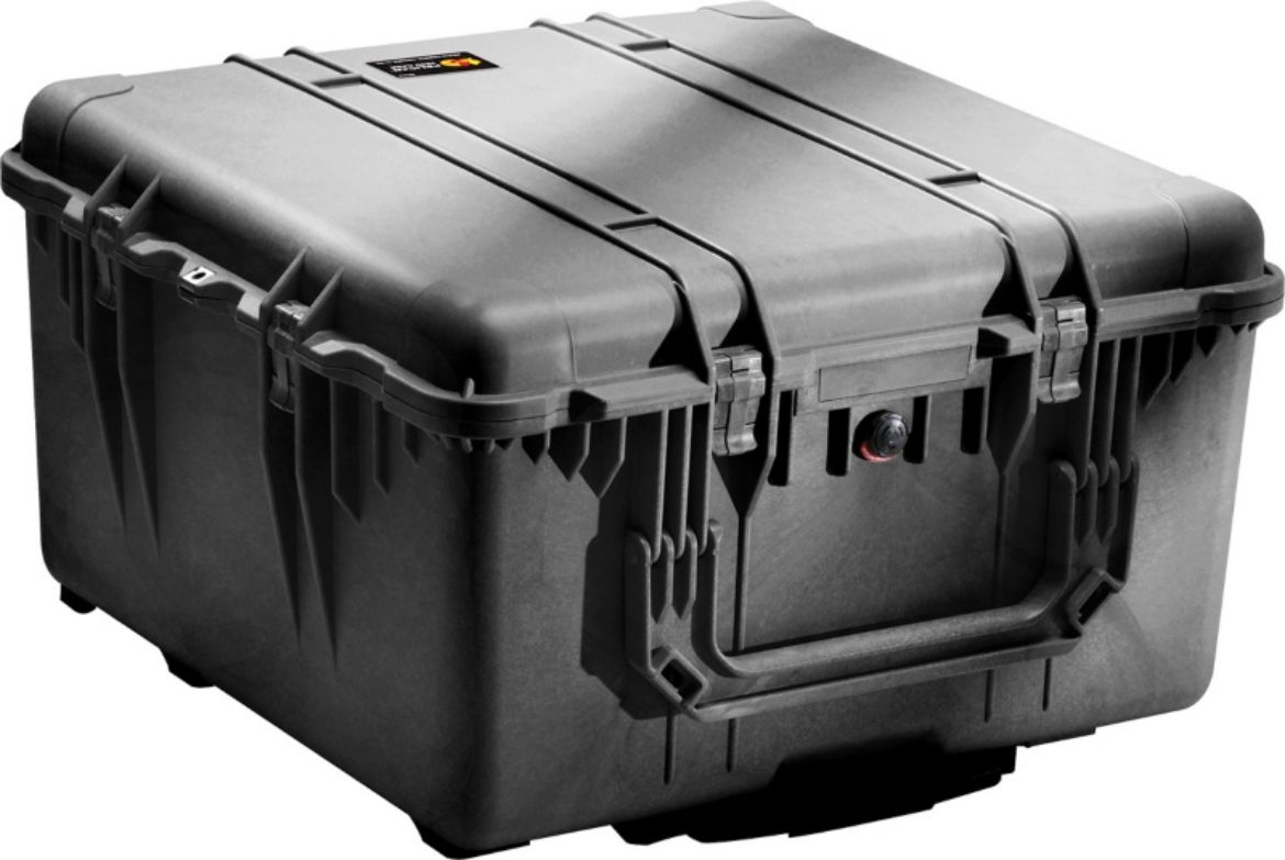 Picture of # 1640 PELICAN CASE NO FOAM - BLACK