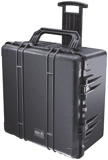 Picture of # 1640 PELICAN CASE NO FOAM - BLACK