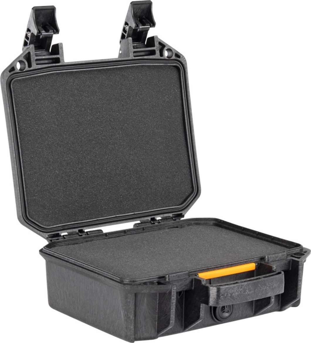 Picture of PELICAN V200C MEDIUM VAULT EQUIPMENT CASE WITH FOAM, BLACK