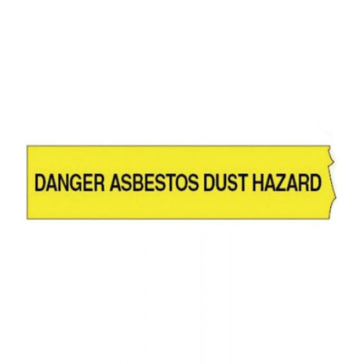 Picture of DANGER ASBESTOS HAZARD BARRICADE TAPE