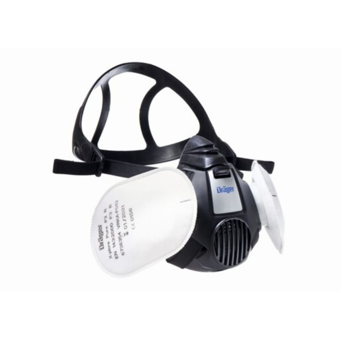 Picture of X-PLORE 3500 HALF FACE RESPIRATOR MEDIUM + PURE P3 R